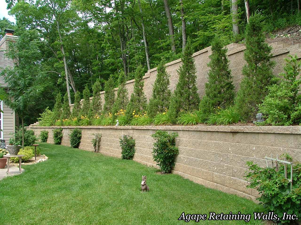 Agape Retaining Walls Inc Terrace Photo Album 2