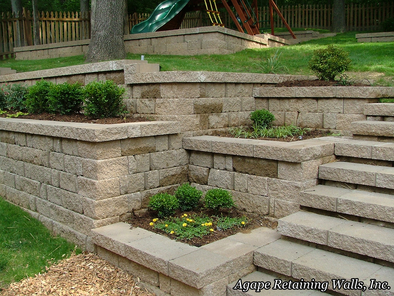 agape retaining walls inc terrace photo album 3 agape retaining walls inc terrace photo album 3