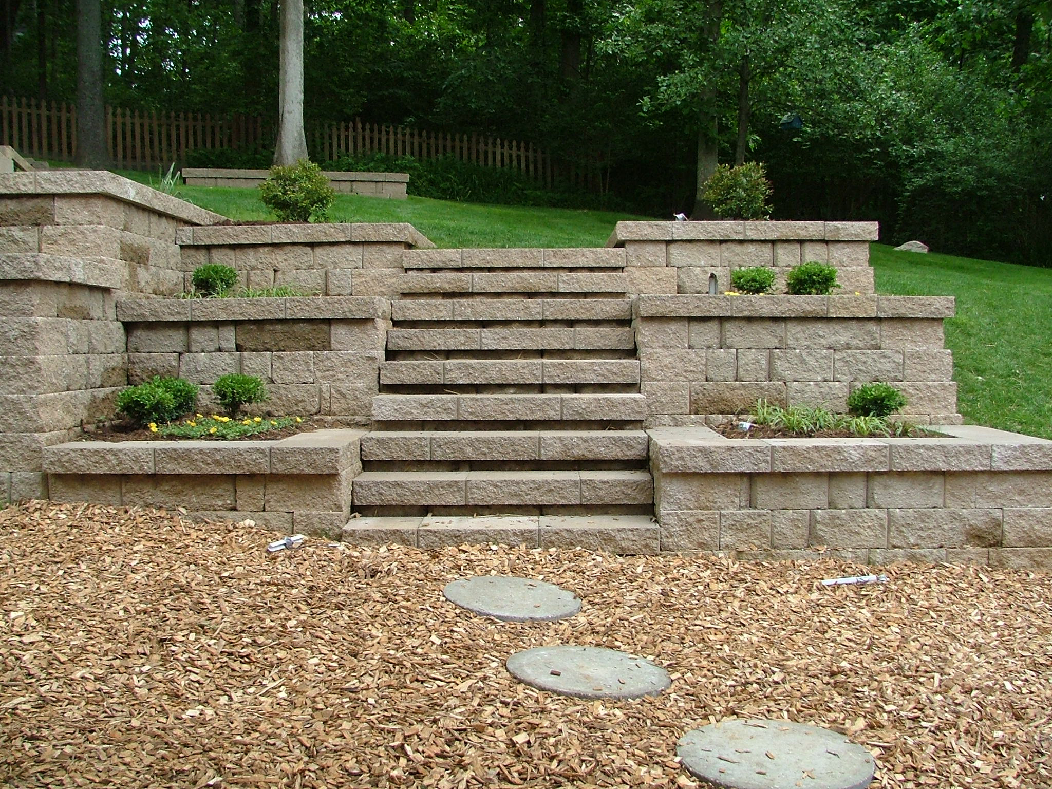 Retaining Wall Steps Album 2 - Retaining Wall With Steps Retaining Wall Steps Album 2 - Retaining Wall With Steps